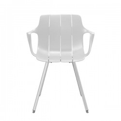 SILLA CON BRAZOS YAMAL CON PATAS DE METAL