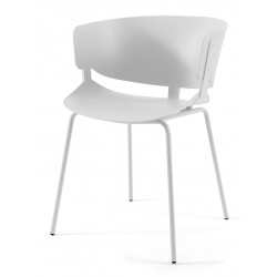 SILLA DE DISEÑO TAYLOR CON PATAS DE METAL