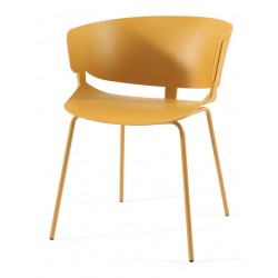 SILLA DE DISEÑO TAYLOR CON PATAS DE METAL