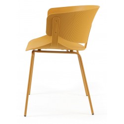 SILLA DE DISEÑO TAYLOR CON PATAS DE METAL