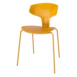 SILLA DE DISEÑO RENE CON PATAS DE METAL