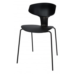 SILLA DE DISEÑO RENE CON PATAS DE METAL