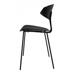 SILLA DE DISEÑO RENE CON PATAS DE METAL