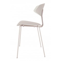 SILLA DE DISEÑO RENE CON PATAS DE METAL