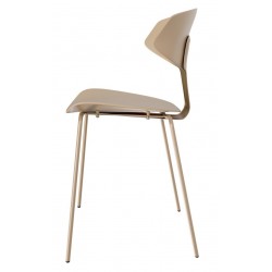 SILLA DE DISEÑO RENE CON PATAS DE METAL