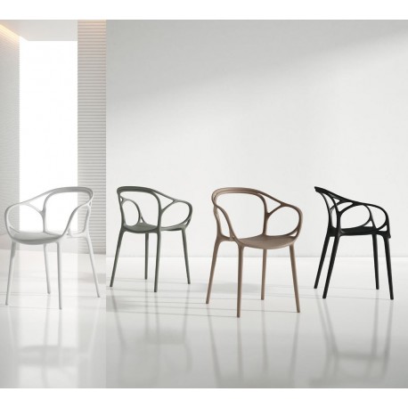 SILLA APILABLE EILIN DE POLIPROPILENO