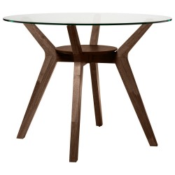 MESA REDONDA SABRINE DE CRISTAL TEMPLADO