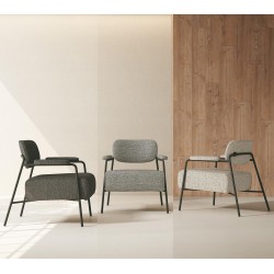 SILLON DE DISEÑO BREDA CON BRAZOS