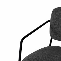 SILLON CON ESTRUCTURA DE METAL VALETA