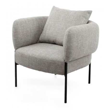 BUTACA CON BRAZOS AGADIR EN TEJIDO 100% POLIESTER