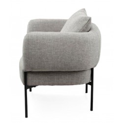 BUTACA CON BRAZOS AGADIR EN TEJIDO 100% POLIESTER