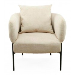 BUTACA CON BRAZOS AGADIR EN TEJIDO 100% POLIESTER