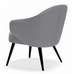 BUTACA CON BRAZOS MACAO CON DISEÑO CURVILINEO