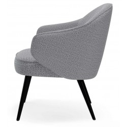 BUTACA CON BRAZOS MACAO CON DISEÑO CURVILINEO