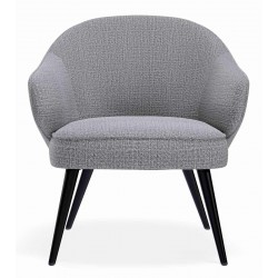 BUTACA CON BRAZOS MACAO CON DISEÑO CURVILINEO