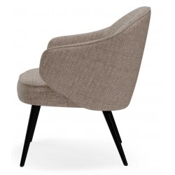 BUTACA CON BRAZOS MACAO CON DISEÑO CURVILINEO