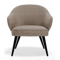 BUTACA CON BRAZOS MACAO CON DISEÑO CURVILINEO