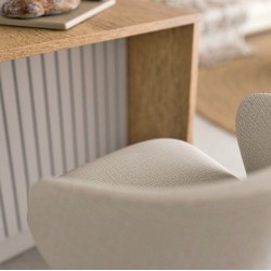 TABURETE CON BRAZOS RAY SUPERMODERNO