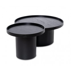 MESAS ROMEO-EDISON DE CHAPA DE ROBLE