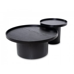 MESAS ROMEO-EDISON DE CHAPA DE ROBLE