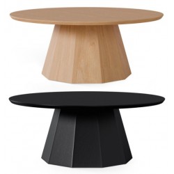 MESA DE CENTRO HOMERO DE CHAPA ROBLE