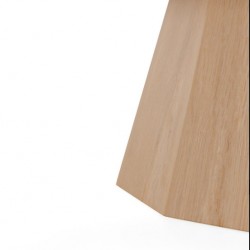 MESA DE CENTRO HOMERO DE CHAPA ROBLE