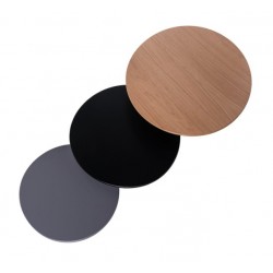 MESAS DE CENTRO FABIO-NERO REDONDAS