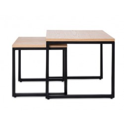 JUEGO DE MESA DE CENTRO PIERO CUADRADAS