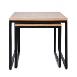 JUEGO DE MESA DE CENTRO PIERO CUADRADAS