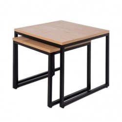 JUEGO DE MESA DE CENTRO PIERO CUADRADAS