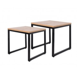 JUEGO DE MESA DE CENTRO PIERO CUADRADAS