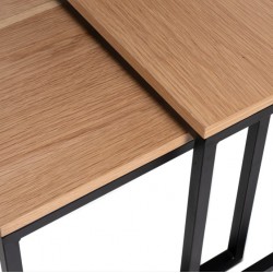 JUEGO DE MESA DE CENTRO PIERO CUADRADAS