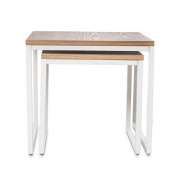 JUEGO DE MESA DE CENTRO PIERO CUADRADAS