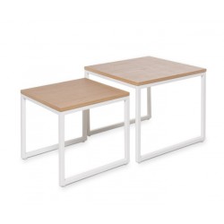 JUEGO DE MESA DE CENTRO PIERO CUADRADAS