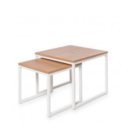 JUEGO DE MESA DE CENTRO PIERO CUADRADAS