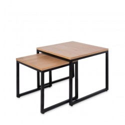 JUEGO DE MESA DE CENTRO PIERO CUADRADAS