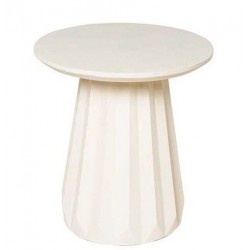 MESA AUXILIAR QADIM DE MANGO Y SIMIL CEMENT