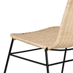 SILLA DE RATAN COLETTE
