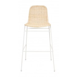 TABURETE DE RATAN CARLO