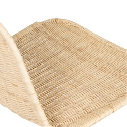 TABURETE DE RATAN CARLO