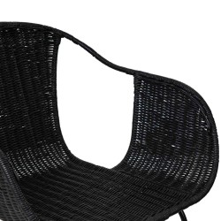 SILLA DE RATAN ALLEGRA CON BRAZOS