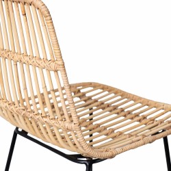 SILLA LIONA DE RATAN TRENZADO