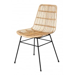 SILLA LIONA DE RATAN TRENZADO