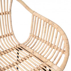 TABURETE CON BRAZOS GIAN DE RATAN TRENZADO