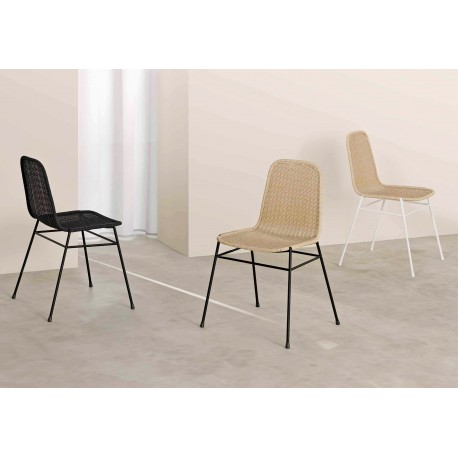 SILLA DE RATAN COLETTE