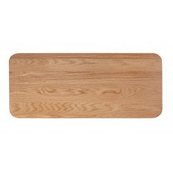 ESCRITORIO CORNELL DE CHAPA DE ROBLE NATURAL