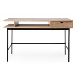 ESCRITORIO ALABAMA DE CHAPA DE ROBLE NATURAL