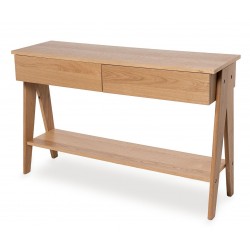 CONSOLA ELVAS DE MADERA DE ROBLE