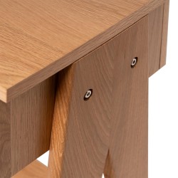 CONSOLA ELVAS DE MADERA DE ROBLE