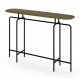CONSOLA INDIRA DE ELEGANCIA METALICA CON ALMA INDUSTRIAL